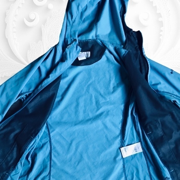 COLUMBIA Jacket Womens Size Medium Full Zip Hooded Interchange Windbreaker - Picture 8 of 8